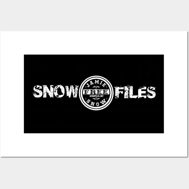 Snow Files Podcast - Horizontal Design Wall Art by Snowman Network